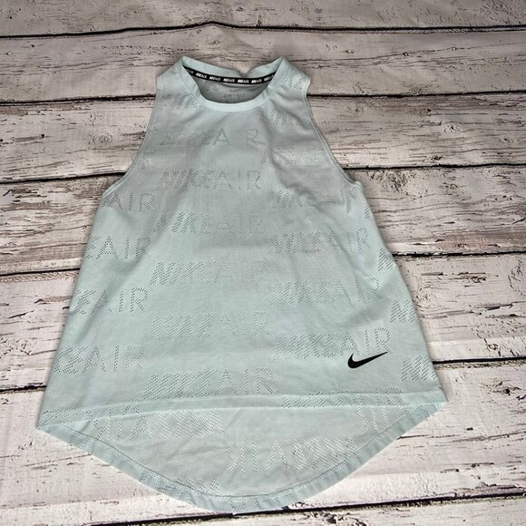Nike Tops - Nike Dri-Fit Mockneck Mesh Tank Top Size S